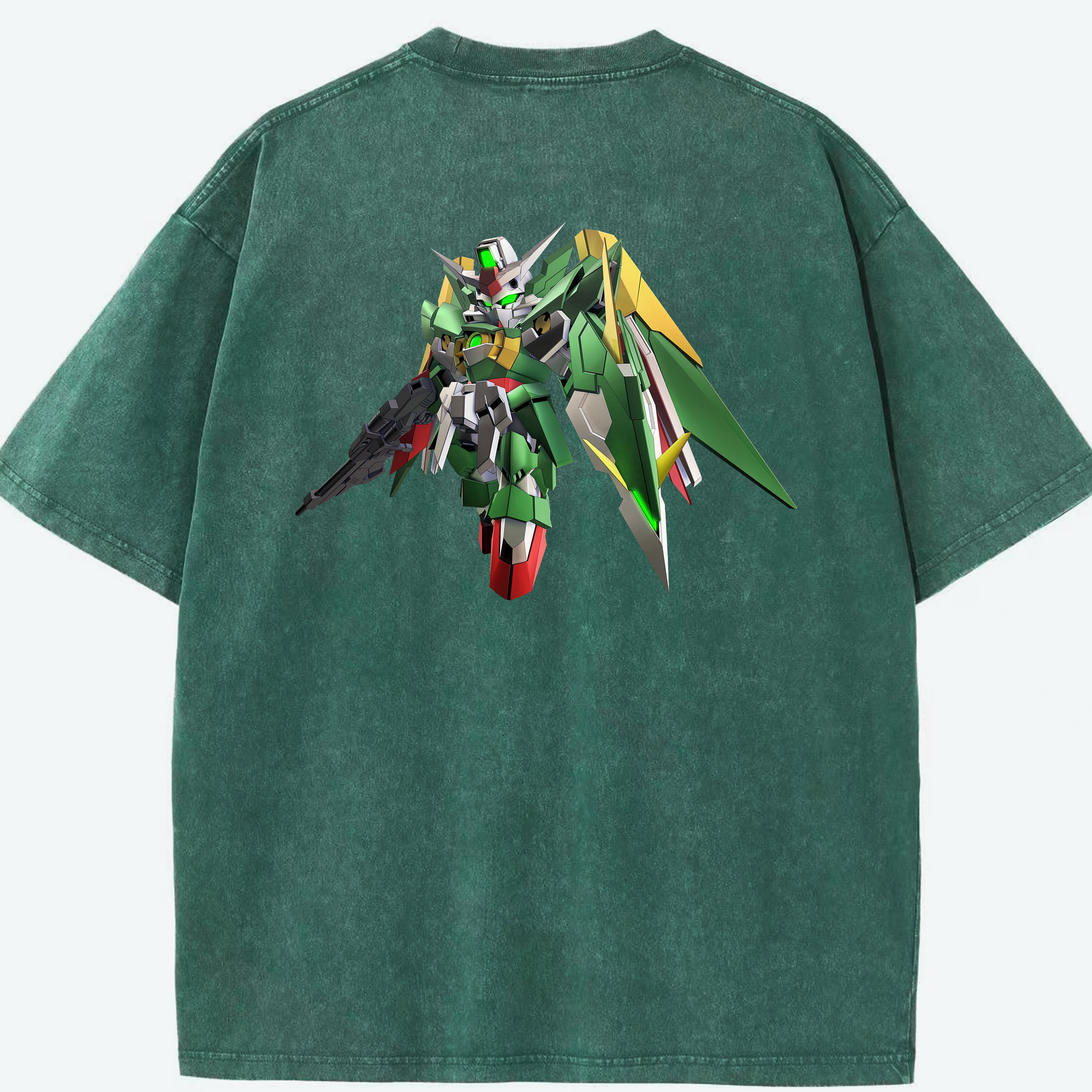 （画像用） 機動戦士ガンダム Mobile Suit Gundam 綿100% ヴィンテージ風 半袖Tシャツ（背面プリント）
